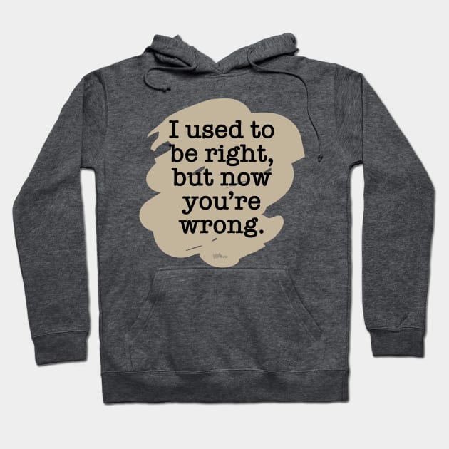 Right/Wrong Hoodie by NN Tease